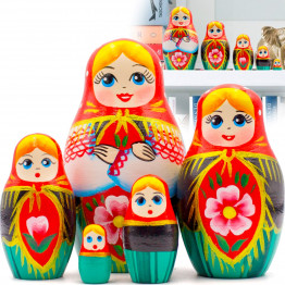 Матрешка в белорусском традиционном костюме, игрушки ручной работы