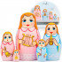 Матрешка фигурки Ангелов, оригинальный подарок, 5 шт