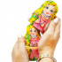 Девочка с косичкой - набор матрешек, эко-игрушки, 7 шт