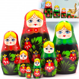Матрешка в винтажном стиле (набор 7 шт)