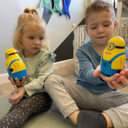 Матрешка Минионы, набор 7 шт (опт)