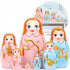 Матрешка Ангел, игрушки Монтессори, 7 штук