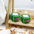 Подарочный набор подсвечников и шкатулки с Оговской росписью