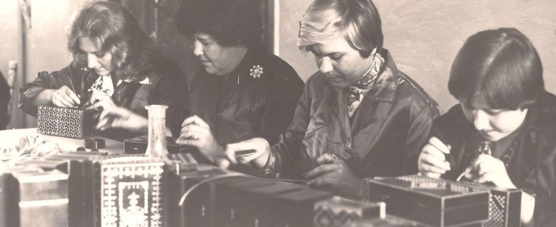 Инкрустация соломкой — декоративная композиция